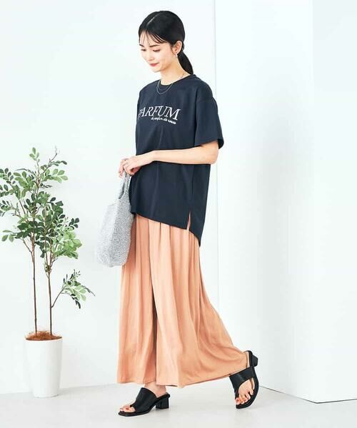 a.v.v / アー・ヴェ・ヴェ カットソー | 【コットン100%】大人のロゴTシャツ | 詳細14