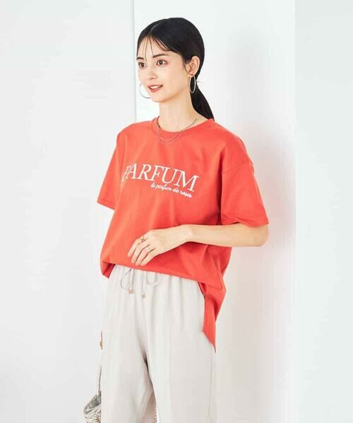 a.v.v / アー・ヴェ・ヴェ カットソー | 【コットン100%】大人のロゴTシャツ | 詳細2