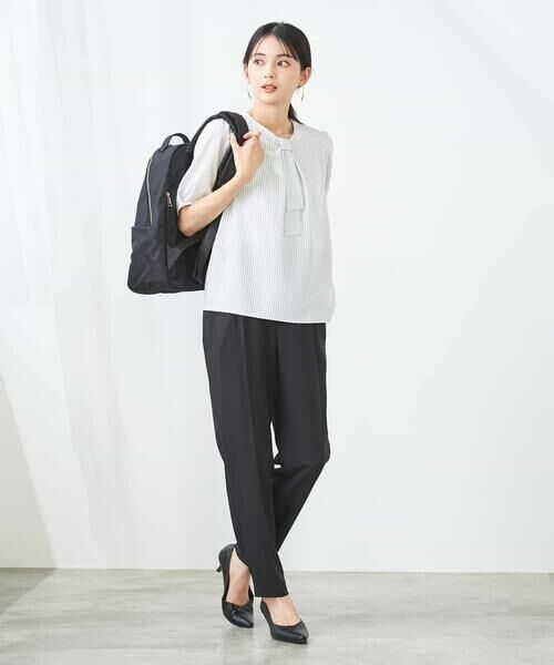 a.v.v / アー・ヴェ・ヴェ シャツ・ブラウス | チャーム付きボウタイブラウス | 詳細13