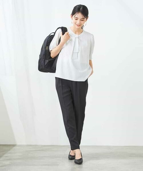 a.v.v / アー・ヴェ・ヴェ シャツ・ブラウス | チャーム付きボウタイブラウス | 詳細14