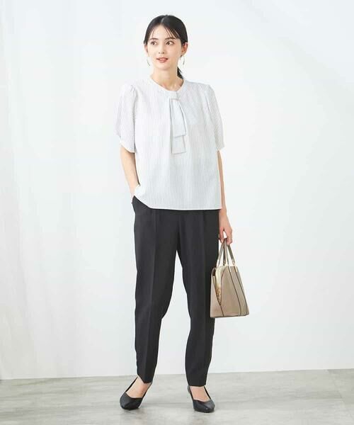 a.v.v / アー・ヴェ・ヴェ シャツ・ブラウス | チャーム付きボウタイブラウス | 詳細19