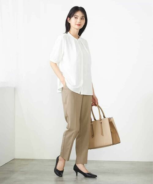 a.v.v / アー・ヴェ・ヴェ シャツ・ブラウス | 配色パイピングブラウス | 詳細11