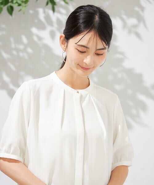 a.v.v / アー・ヴェ・ヴェ シャツ・ブラウス | 配色パイピングブラウス | 詳細14