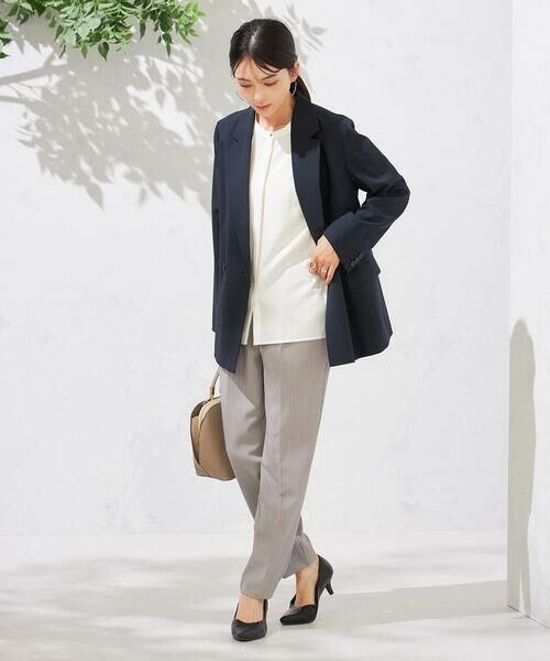 a.v.v / アー・ヴェ・ヴェ シャツ・ブラウス | 配色パイピングブラウス | 詳細17