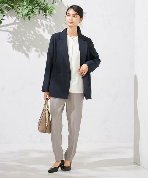 a.v.v / アー・ヴェ・ヴェ シャツ・ブラウス | 配色パイピングブラウス | 詳細18