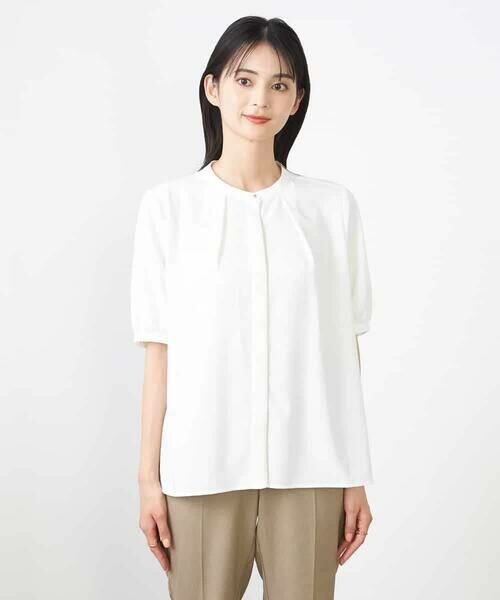 a.v.v / アー・ヴェ・ヴェ シャツ・ブラウス | 配色パイピングブラウス | 詳細19