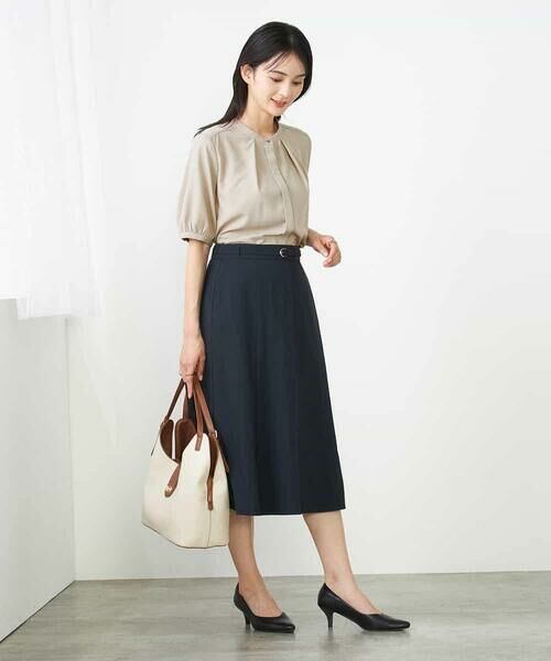 a.v.v / アー・ヴェ・ヴェ シャツ・ブラウス | 配色パイピングブラウス | 詳細4