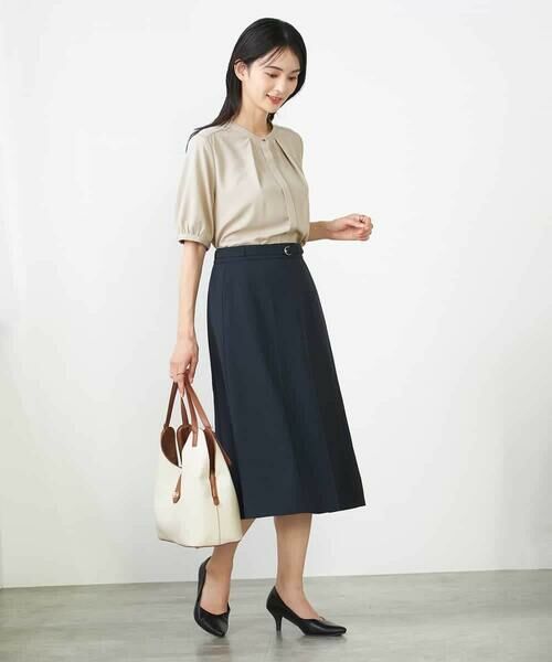 a.v.v / アー・ヴェ・ヴェ シャツ・ブラウス | 配色パイピングブラウス | 詳細5