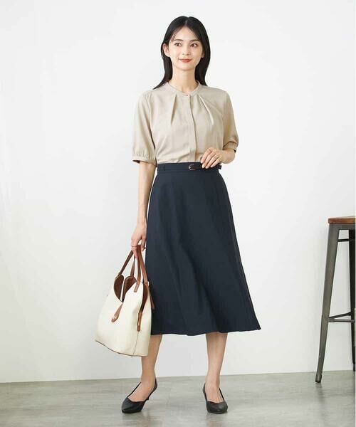 a.v.v / アー・ヴェ・ヴェ シャツ・ブラウス | 配色パイピングブラウス | 詳細6