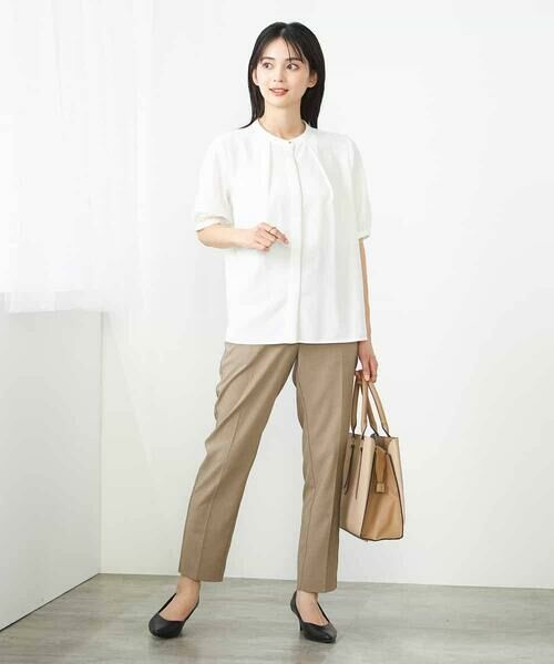 a.v.v / アー・ヴェ・ヴェ シャツ・ブラウス | 配色パイピングブラウス | 詳細8