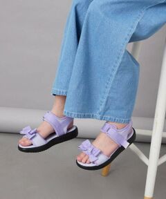 a.v.v / アー・ヴェ・ヴェ サンダル | [人気NO.1][18-23cm][軽量][履きやすい][柔らかい肌当たり]リボンスポサン