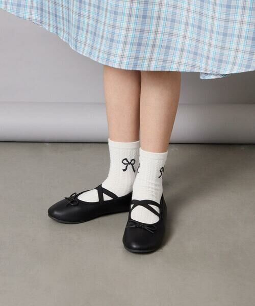 a.v.v / アー・ヴェ・ヴェ フラットシューズ | [18-23cm][クッションインソールで履き心地抜群][屈曲性があり柔らかい]スキップバレエ | 詳細1