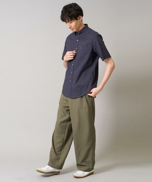 a.v.v / アー・ヴェ・ヴェ シャツ・ブラウス | 【接触冷感/イージーケア】オックス ワンポイント刺繍半袖シャツ【速乾/毛玉になりにくい】 | 詳細11