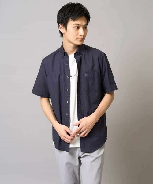 a.v.v / アー・ヴェ・ヴェ シャツ・ブラウス | 【接触冷感/イージーケア】オックス ワンポイント刺繍半袖シャツ【速乾/毛玉になりにくい】 | 詳細25