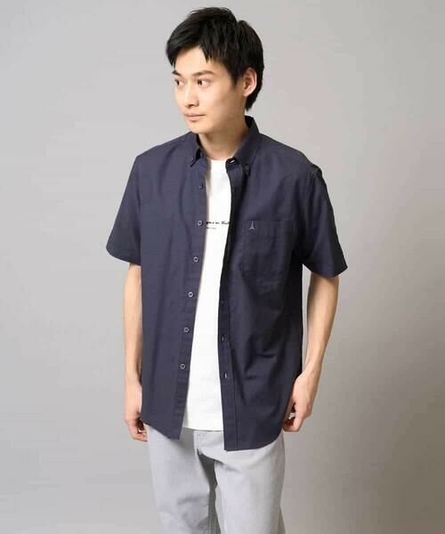 a.v.v / アー・ヴェ・ヴェ シャツ・ブラウス | 【接触冷感/イージーケア】オックス ワンポイント刺繍半袖シャツ【速乾/毛玉になりにくい】 | 詳細26