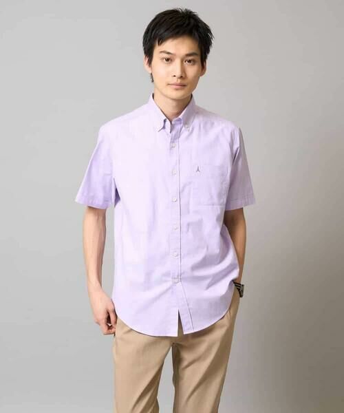 a.v.v / アー・ヴェ・ヴェ シャツ・ブラウス | 【接触冷感/イージーケア】オックス ワンポイント刺繍半袖シャツ【速乾/毛玉になりにくい】 | 詳細29
