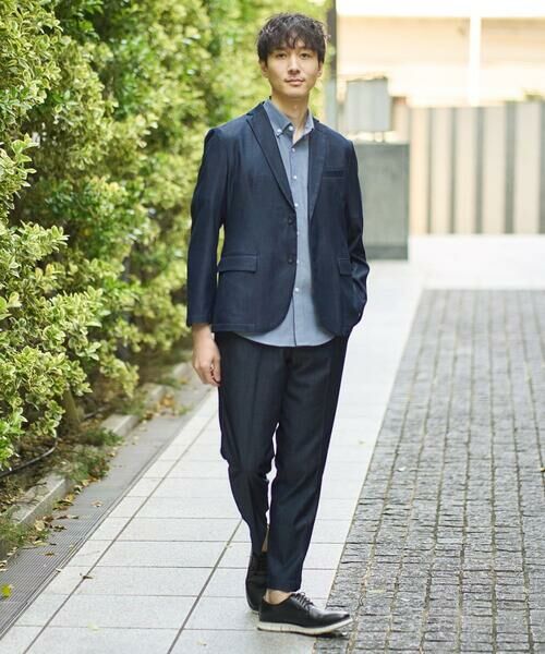 a.v.v / アー・ヴェ・ヴェ シャツ・ブラウス | 【接触冷感/イージーケア】オックス ワンポイント刺繍半袖シャツ【速乾/毛玉になりにくい】 | 詳細4