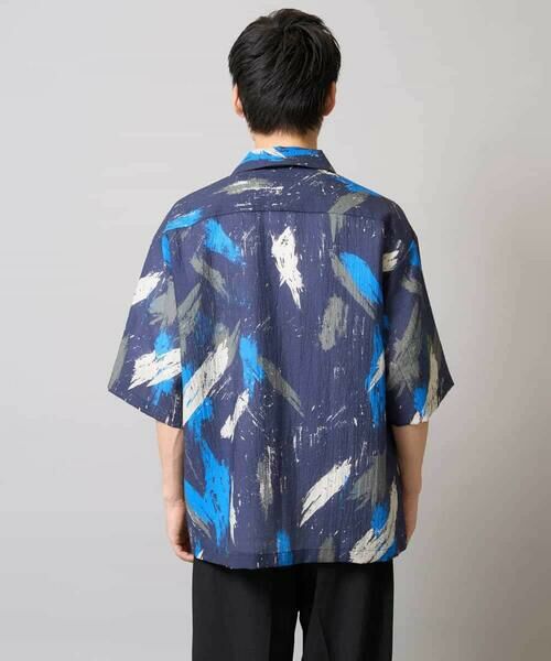 a.v.v / アー・ヴェ・ヴェ シャツ・ブラウス | 【イージーケア/速乾/接触冷感】ドビーペインタープリントオープンカラーシャツ | 詳細20