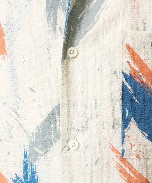 a.v.v / アー・ヴェ・ヴェ シャツ・ブラウス | 【イージーケア/速乾/接触冷感】ドビーペインタープリントオープンカラーシャツ | 詳細26