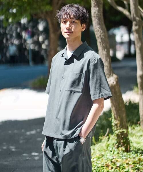 a.v.v / アー・ヴェ・ヴェ シャツ・ブラウス | 【イージーケア/接触冷感】オープンカラーシャツ/リライト夏2【吸水速乾/UVカット】 | 詳細30