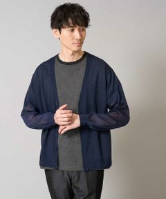 a.v.v / アー・ヴェ・ヴェ カーディガン・ボレロ | 【洗濯機で洗える】サマーシアーニットカーディガン