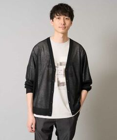 a.v.v / アー・ヴェ・ヴェ カーディガン・ボレロ | 【洗濯機で洗える】サマーシアーニットカーディガン