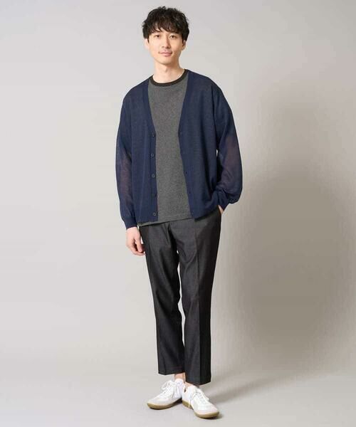 a.v.v / アー・ヴェ・ヴェ カーディガン・ボレロ | 【洗濯機で洗える】サマーシアーニットカーディガン | 詳細1