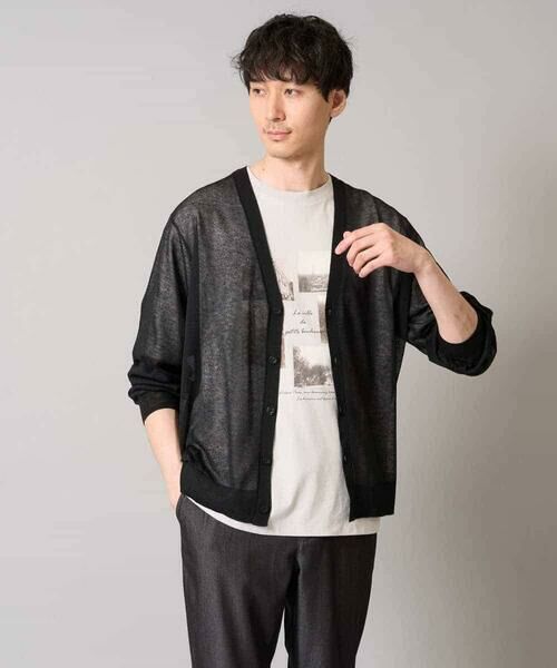 a.v.v / アー・ヴェ・ヴェ カーディガン・ボレロ | 【洗濯機で洗える】サマーシアーニットカーディガン | 詳細10