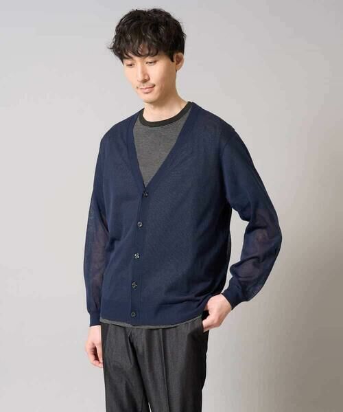 a.v.v / アー・ヴェ・ヴェ カーディガン・ボレロ | 【洗濯機で洗える】サマーシアーニットカーディガン | 詳細12