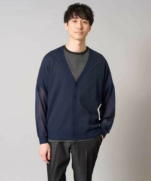 a.v.v / アー・ヴェ・ヴェ カーディガン・ボレロ | 【洗濯機で洗える】サマーシアーニットカーディガン | 詳細13
