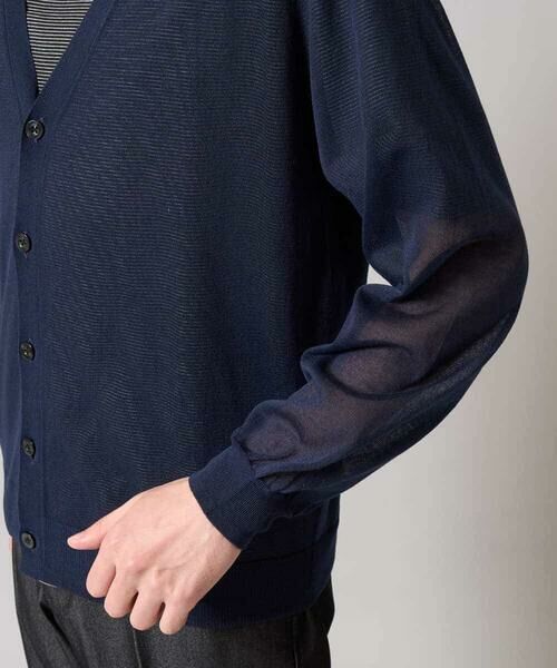 a.v.v / アー・ヴェ・ヴェ カーディガン・ボレロ | 【洗濯機で洗える】サマーシアーニットカーディガン | 詳細17