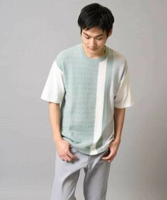 a.v.v / アー・ヴェ・ヴェ カットソー | 【洗濯機で洗える】ニットベスト切替カットソー