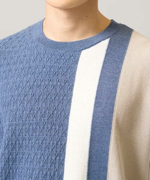 a.v.v / アー・ヴェ・ヴェ カットソー | 【洗濯機で洗える】ニットベスト切替カットソー | 詳細12