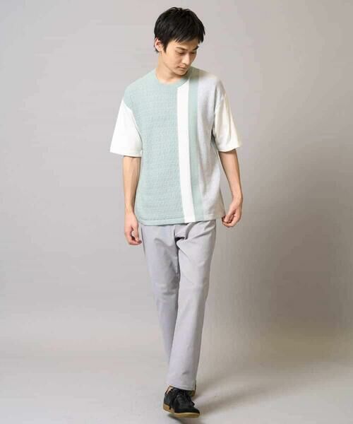 a.v.v / アー・ヴェ・ヴェ カットソー | 【洗濯機で洗える】ニットベスト切替カットソー | 詳細2