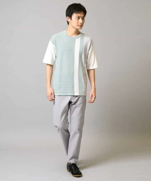 a.v.v / アー・ヴェ・ヴェ カットソー | 【洗濯機で洗える】ニットベスト切替カットソー | 詳細3