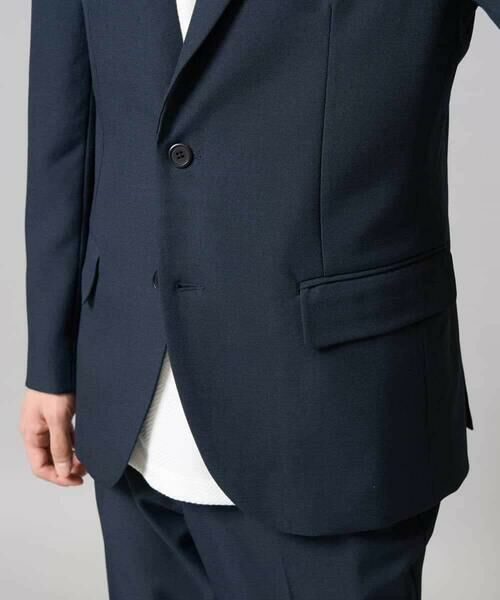 a.v.v / アー・ヴェ・ヴェ テーラードジャケット | 【洗濯機で洗える/ストレッチ】メランジストレッチテーラードジャケット | 詳細19