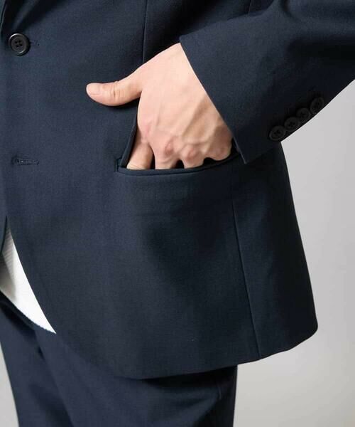 a.v.v / アー・ヴェ・ヴェ テーラードジャケット | 【洗濯機で洗える/ストレッチ】メランジストレッチテーラードジャケット | 詳細20