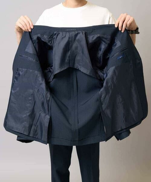 a.v.v / アー・ヴェ・ヴェ テーラードジャケット | 【洗濯機で洗える/ストレッチ】メランジストレッチテーラードジャケット | 詳細22