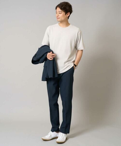 a.v.v / アー・ヴェ・ヴェ テーラードジャケット | 【洗濯機で洗える/ストレッチ】メランジストレッチテーラードジャケット | 詳細3