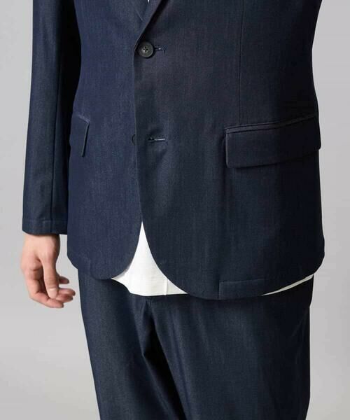 a.v.v / アー・ヴェ・ヴェ テーラードジャケット | 【イージーケア/接触冷感】スマートシャンブレーサマージャケット【ON/OFF兼用】(セットアップ対応） | 詳細26
