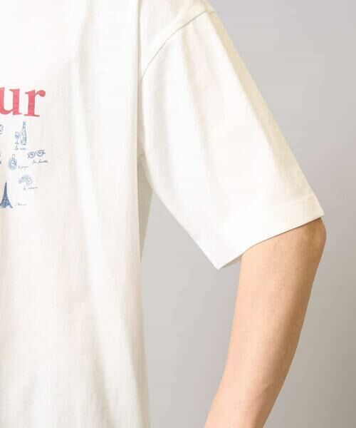 a.v.v / アー・ヴェ・ヴェ カットソー | 【接触冷感/綿100％】イラストレーターコラボプリンワイドシルエットカットソー | 詳細15