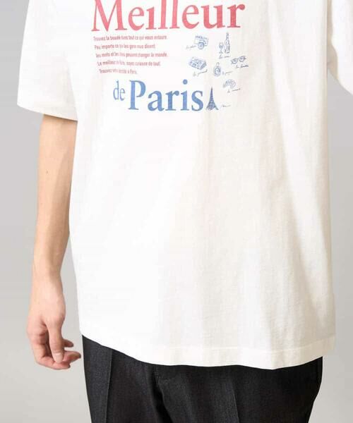 a.v.v / アー・ヴェ・ヴェ カットソー | 【接触冷感/綿100％】イラストレーターコラボプリンワイドシルエットカットソー | 詳細16