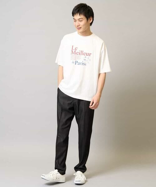 a.v.v / アー・ヴェ・ヴェ カットソー | 【接触冷感/綿100％】イラストレーターコラボプリンワイドシルエットカットソー | 詳細6