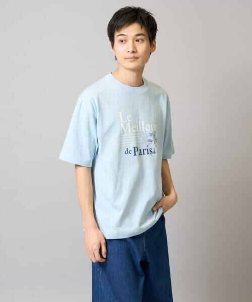 a.v.v / アー・ヴェ・ヴェ カットソー | 【接触冷感/綿100％】イラストレーターコラボプリンワイドシルエットカットソー | 詳細8