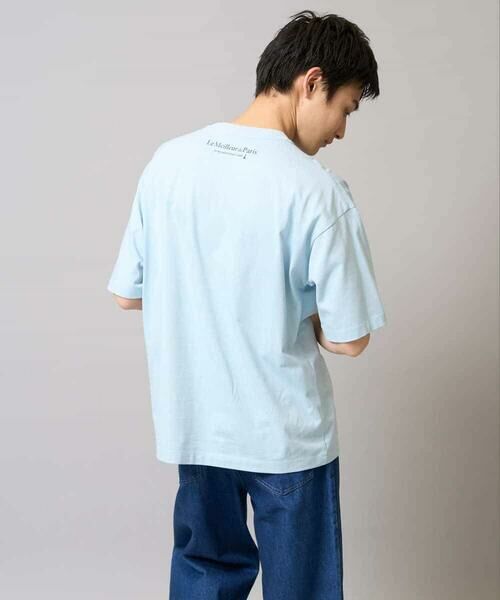 a.v.v / アー・ヴェ・ヴェ カットソー | 【接触冷感/綿100％】イラストレーターコラボプリンワイドシルエットカットソー | 詳細9