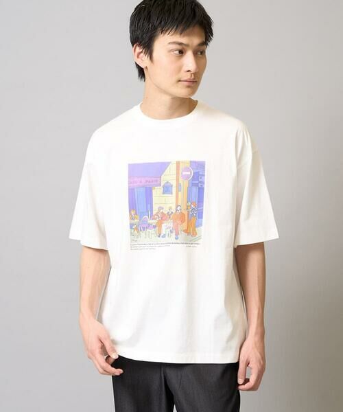 a.v.v / アー・ヴェ・ヴェ カットソー | 【接触冷感/綿100％】イラストレーターコラボプリンワイドシルエットカットソー | 詳細16