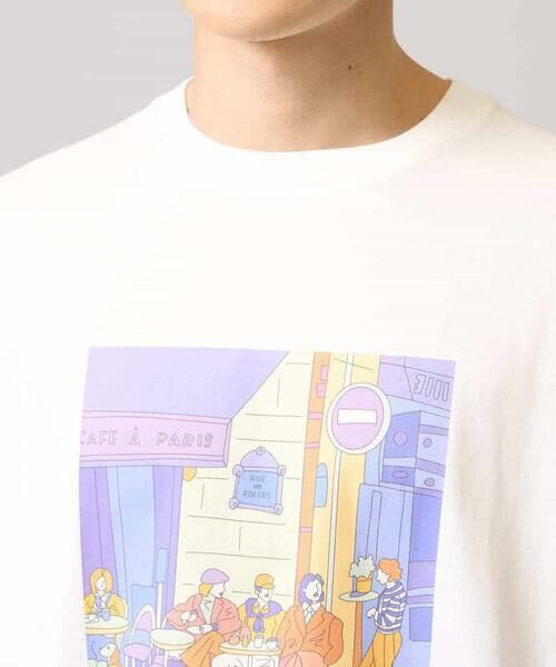 a.v.v / アー・ヴェ・ヴェ カットソー | 【接触冷感/綿100％】イラストレーターコラボプリンワイドシルエットカットソー | 詳細20