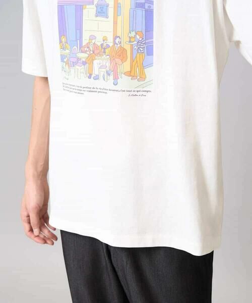 a.v.v / アー・ヴェ・ヴェ カットソー | 【接触冷感/綿100％】イラストレーターコラボプリンワイドシルエットカットソー | 詳細23