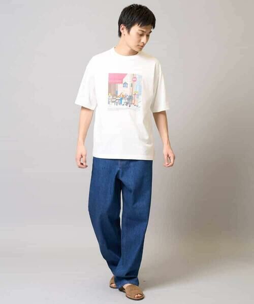 a.v.v / アー・ヴェ・ヴェ カットソー | 【接触冷感/綿100％】イラストレーターコラボプリンワイドシルエットカットソー | 詳細5