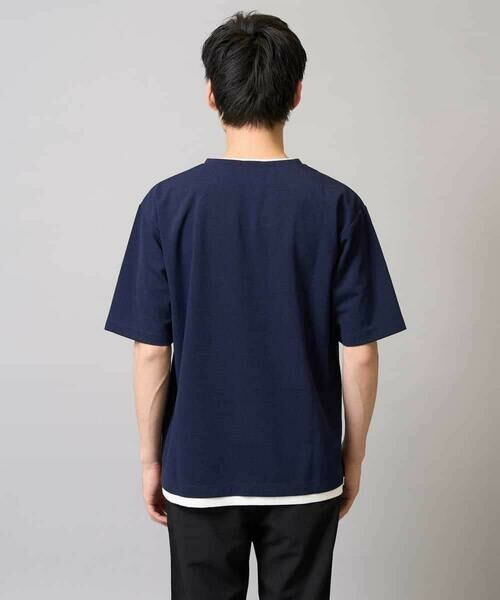 a.v.v / アー・ヴェ・ヴェ カットソー | 【速乾/接触冷感】梨地フェイクレイヤードカットソー | 詳細30